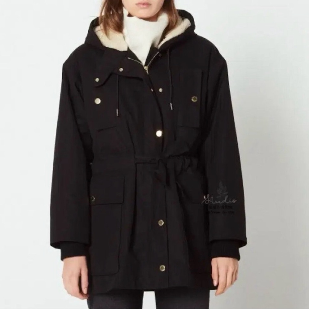 Sandro Maje Parka (like new)